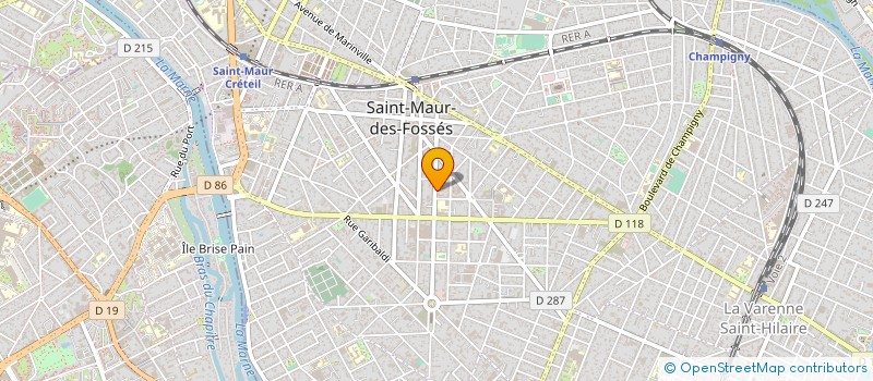 localisation de l'entreprise COLISCONSULT à SAINT-MAUR-DES-FOSSES