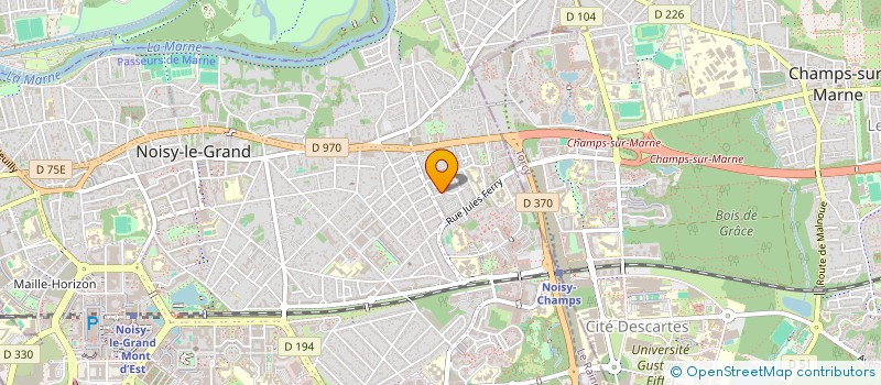 localisation de l'entreprise COLISDIRECT à NOISY-LE-GRAND