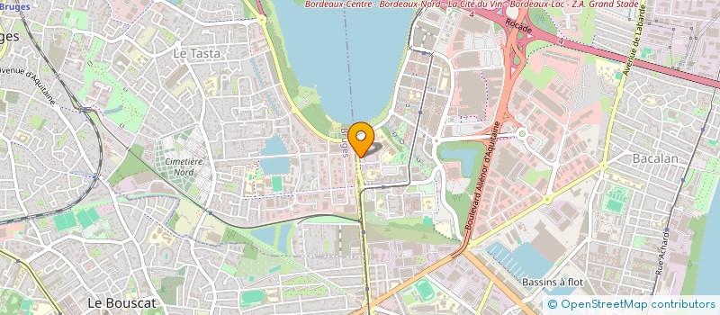 localisation de l'entreprise COLISEE C  BORDEAUX