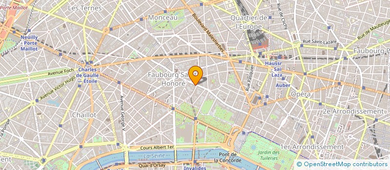 localisation de l'entreprise COLISEE FINANCE VI  PARIS