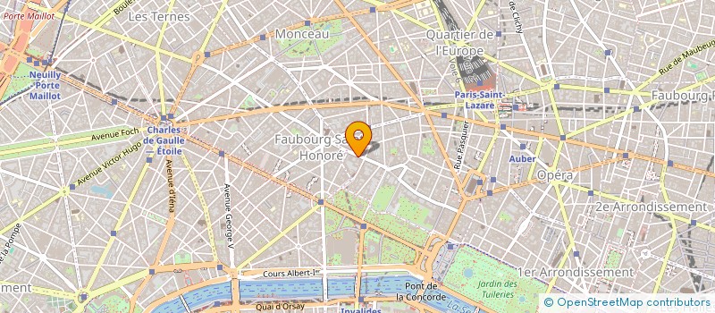 localisation de l'entreprise COLISEE SAS  PARIS