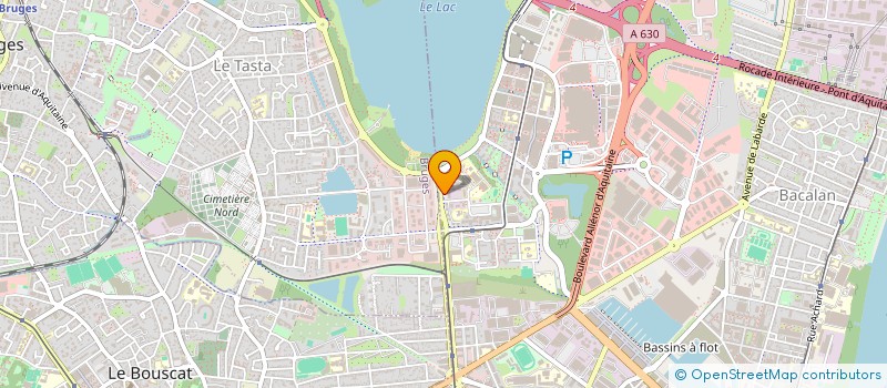 localisation de l'entreprise COLISEE TALENT ACADEMY  BORDEAUX