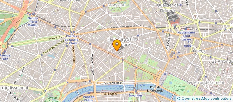 localisation de l'entreprise COLISEE VOYAGES  PARIS