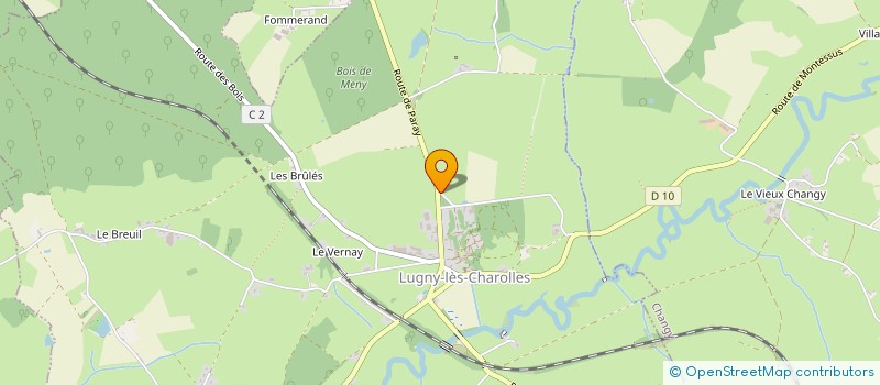 localisation de l'entreprise COLISMALIN  VENDENESSE-LES-CHAROLLES