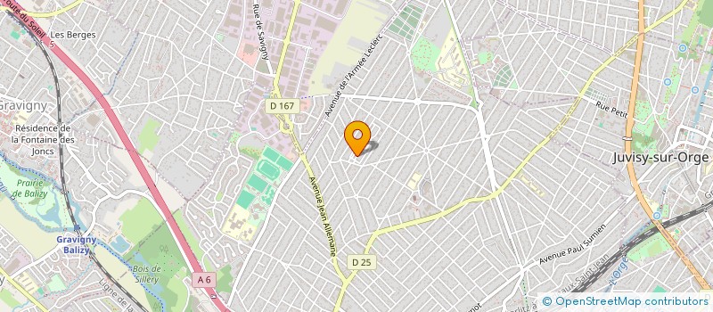 localisation de l'entreprise COLISOLUTION  SAVIGNY-SUR-ORGE