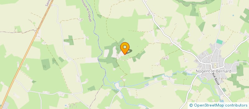 localisation de l'entreprise COLISON  ROUPERROUX LE COQUET