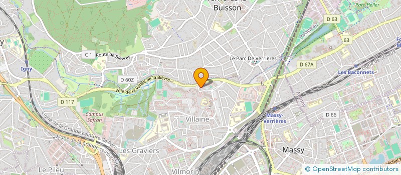 localisation de l'entreprise COLISPEED à MASSY