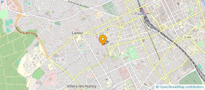 localisation de l'entreprise COLISPRINT  LAXOU