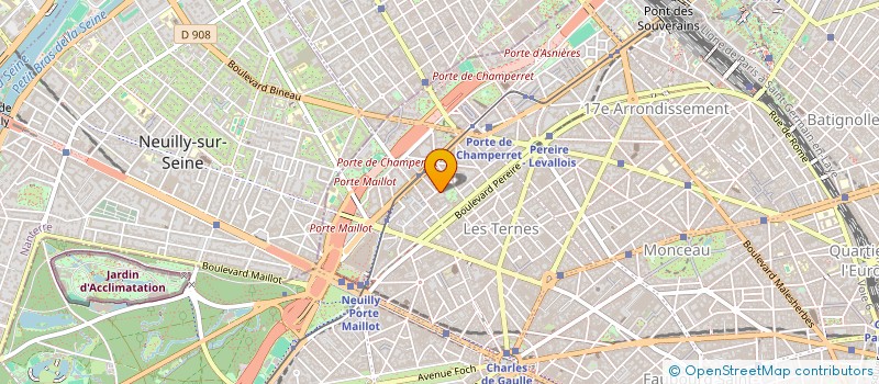 localisation de l'entreprise COLISTAR à PARIS