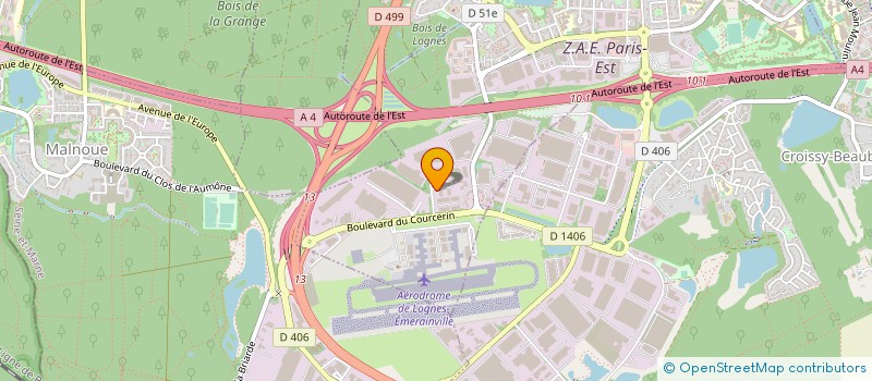 localisation de l'entreprise COLJIDA INTER FRANCE à LOGNES