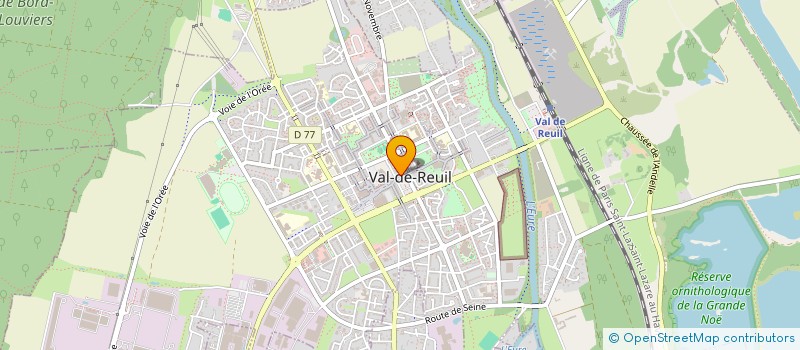 localisation de l'entreprise COLL ANIMATION DU VAUDREUIL à VAL-DE-REUIL