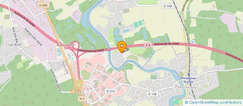 localisation de l'entreprise COLL'IMMO  GURGY