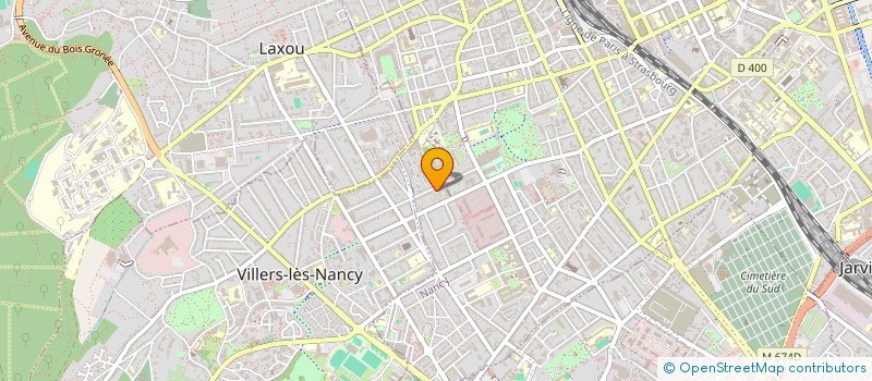 localisation de l'entreprise COLL REG FMC LORRAINE ASS FR PSYCHIATRIE  NANCY