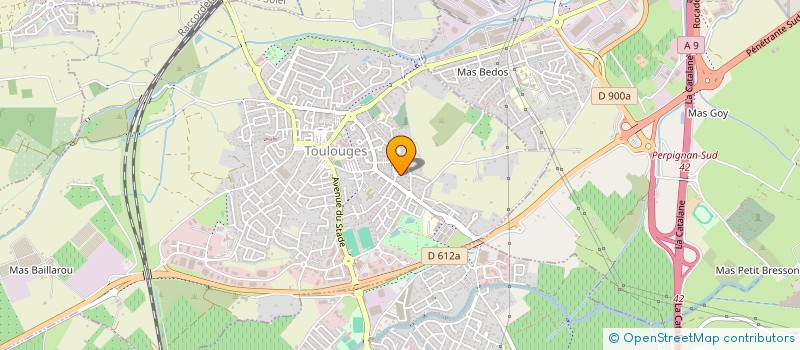 localisation de l'entreprise COLLAB CHAMPA  TOULOUGES