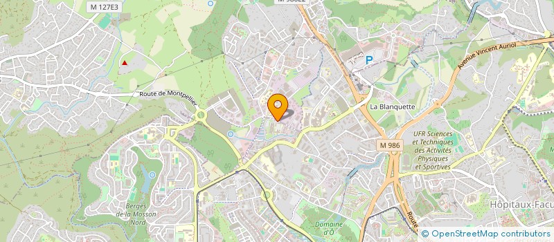 localisation de l'entreprise COLLABORATEURS PROPARA à MONTPELLIER