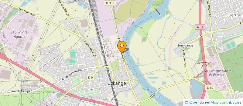 localisation de l'entreprise COLLABRECRUIT GR  UCKANGE