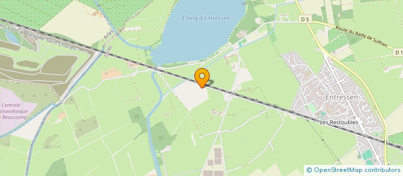 localisation de l'entreprise COLLADO DM ARBORICULTURE  ISTRES