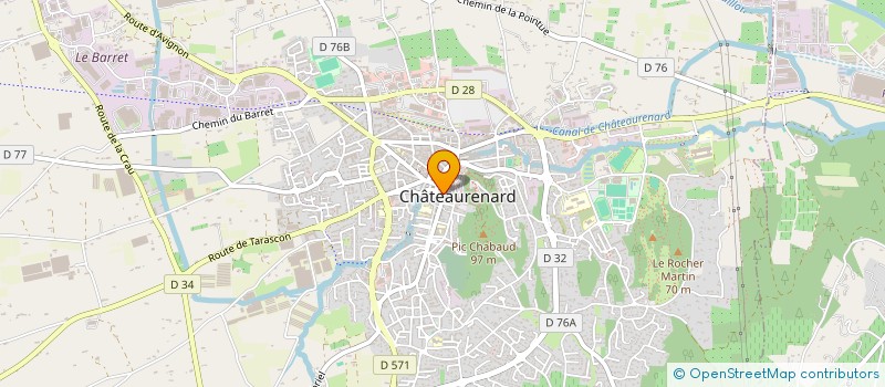 localisation de l'entreprise COLLARD IMMO à CHATEAURENARD