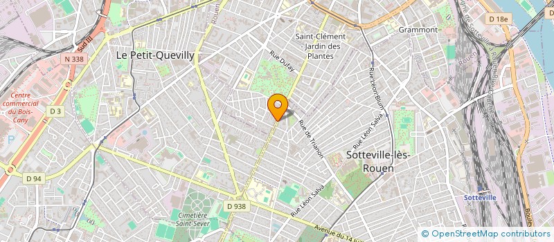 localisation de l'entreprise COLLARD SERVICES à ROUEN
