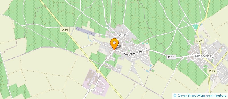 localisation de l'entreprise COLLARD THOMAS  BOUZY