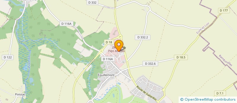localisation de l'entreprise COLLAT'S CORPORATION à AUNEAU-BLEURY-SAINT-SYMPHORIEN