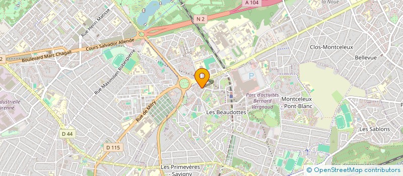 localisation de l'entreprise COLLEACTIF à SEVRAN