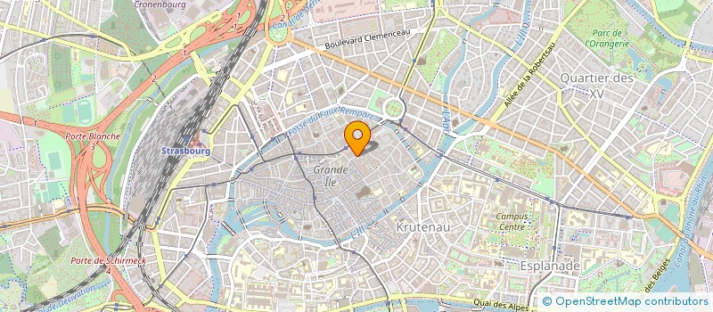 localisation de l'entreprise COLLECT ACCUEIL SOLLICIT ASILE STRASBOUR à STRASBOURG