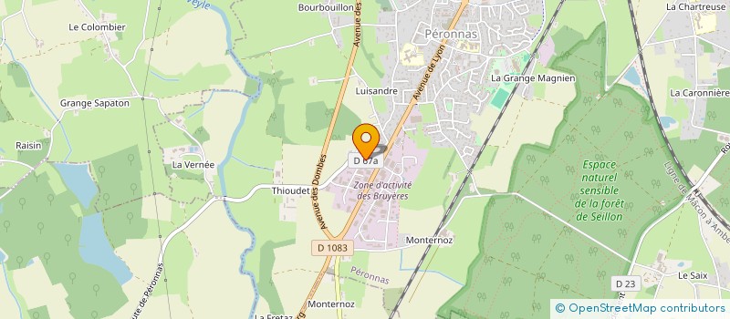 localisation de l'entreprise COLLECT'S DREAM  PERONNAS