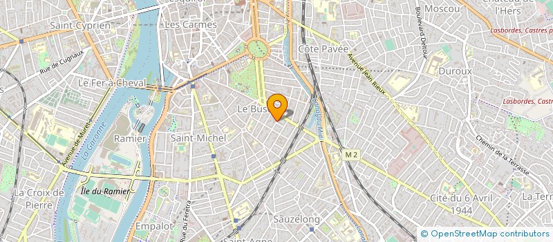 localisation de l'entreprise COLLECT'US à TOULOUSE