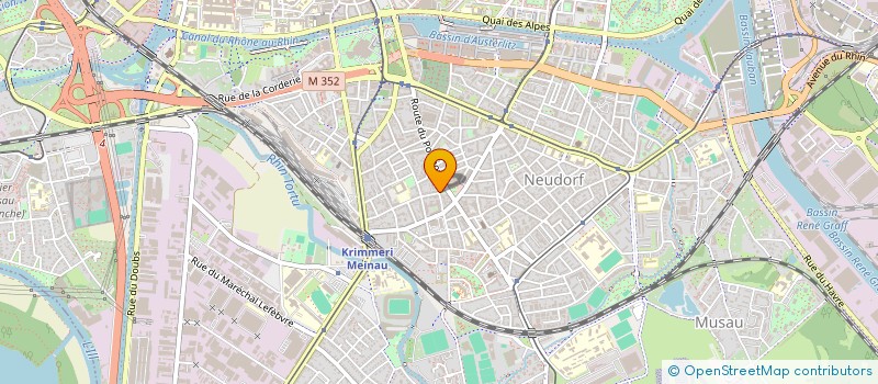 localisation de l'entreprise COLLECTAL à STRASBOURG