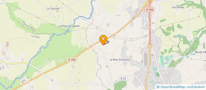 localisation de l'entreprise COLLECTANIA  PLAINTEL