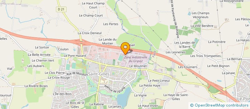 localisation de l'entreprise COLLECTE ENVIRONNEMENT PLUS à SAINT-GILLES