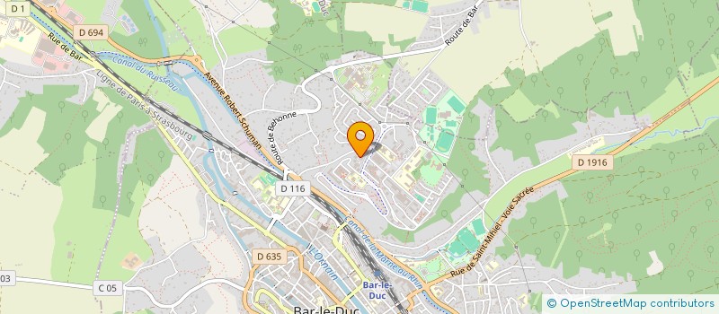 localisation de l'entreprise COLLECTE SOLIDAIRE à BAR-LE-DUC