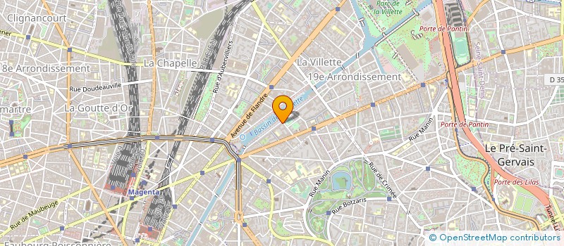 localisation de l'entreprise COLLECTIF 1.0.3  PARIS