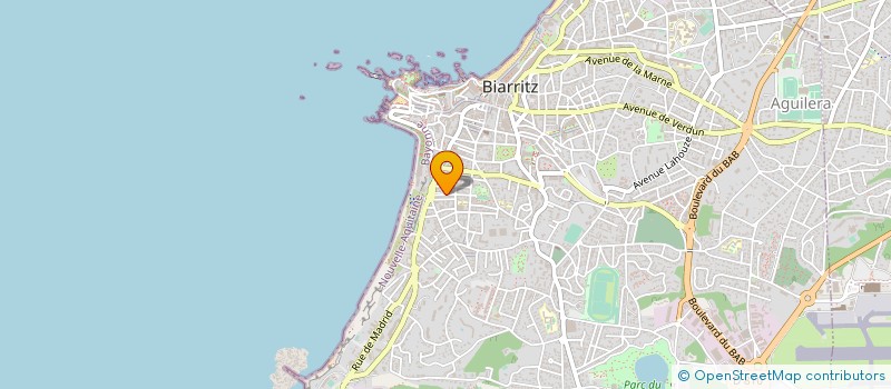 localisation de l'entreprise COLLECTIF 12 à BIARRITZ