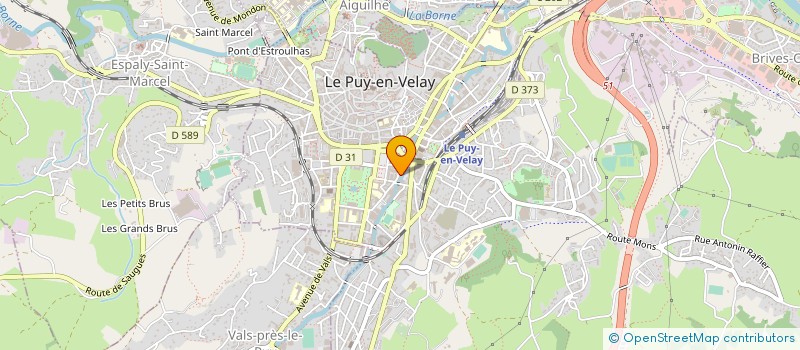 localisation de l'entreprise COLLECTIF 12 OCTOBRE 92 à LE PUY-EN-VELAY