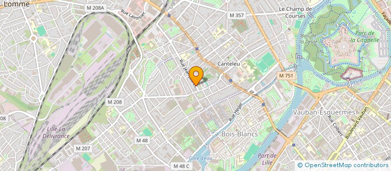 localisation de l'entreprise COLLECTIF 13H59 à LILLE
