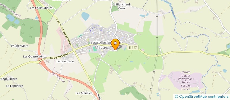 localisation de l'entreprise COLLECTIF 2B2C  BEGROLLES-EN-MAUGES