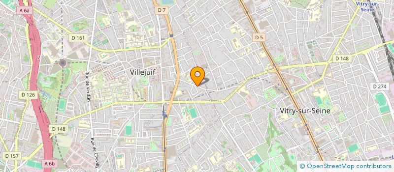 localisation de l'entreprise COLLECTIF 31  VILLEJUIF