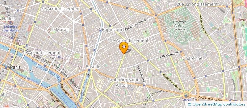 localisation de l'entreprise COLLECTIF  PARIS