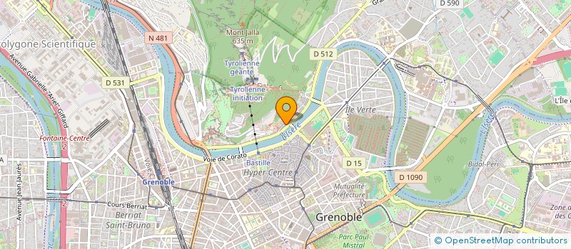 localisation de l'entreprise COLLECTIF ABAT JOUR à GRENOBLE