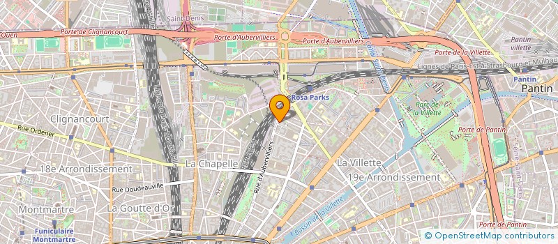 localisation de l'entreprise COLLECTIF ACTE 19  PARIS