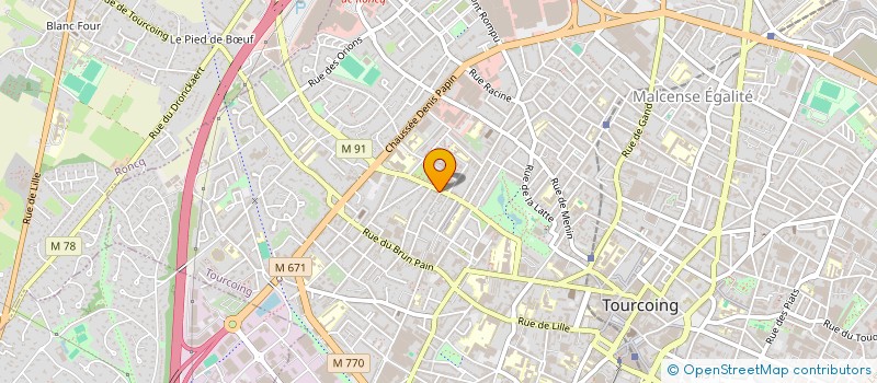 localisation de l'entreprise COLLECTIF ACTION POPULAIRE  TOURCOING