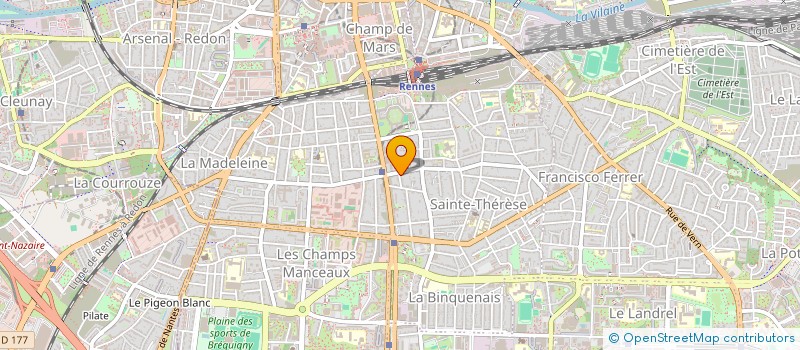 localisation de l'entreprise COLLECTIF AFFLUENCE  RENNES