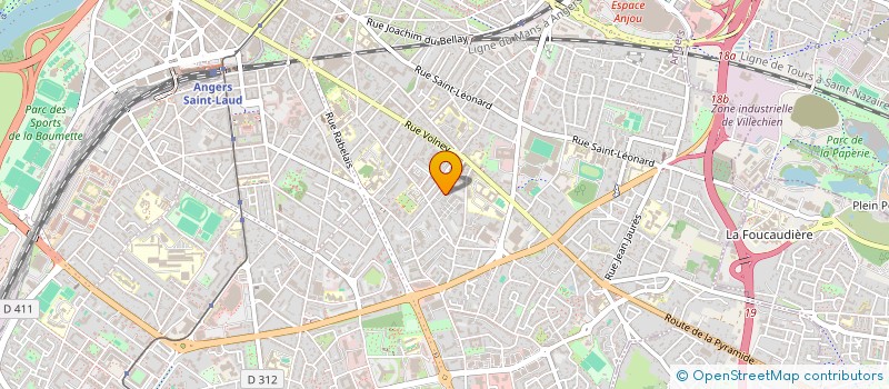 localisation de l'entreprise COLLECTIF ALCOVE à ANGERS