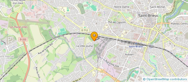 localisation de l'entreprise COLLECTIF ALIMENTATION DU PAYS DE SAINT-BRIEUC à SAINT-BRIEUC