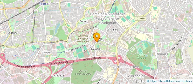 localisation de l'entreprise COLLECTIF ALLER SIMPLE  PESSAC