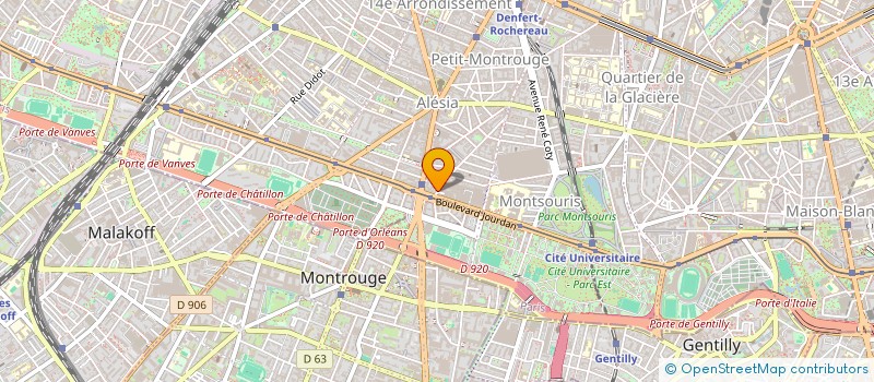 localisation de l'entreprise COLLECTIF ALTER EGO  PARIS