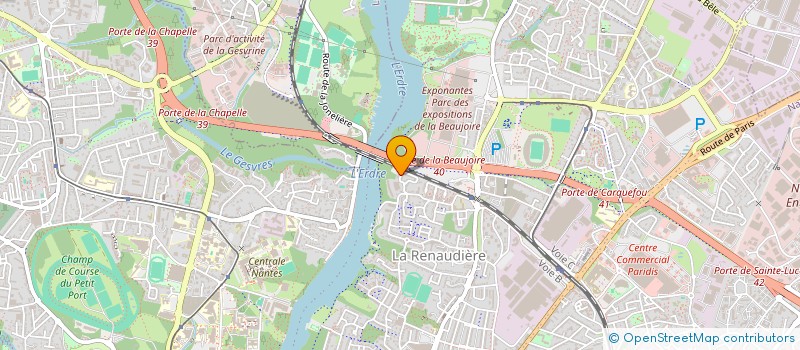 localisation de l'entreprise COLLECTIF ANTI BRUIT NANTES ERDRE à NANTES