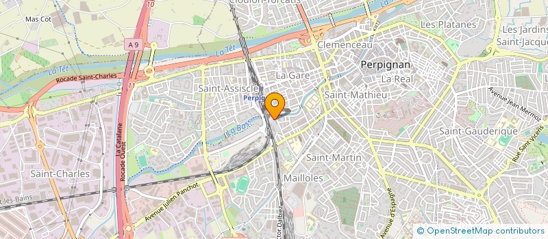 localisation de l'entreprise COLLECTIF ANTI OGM 66 à PERPIGNAN